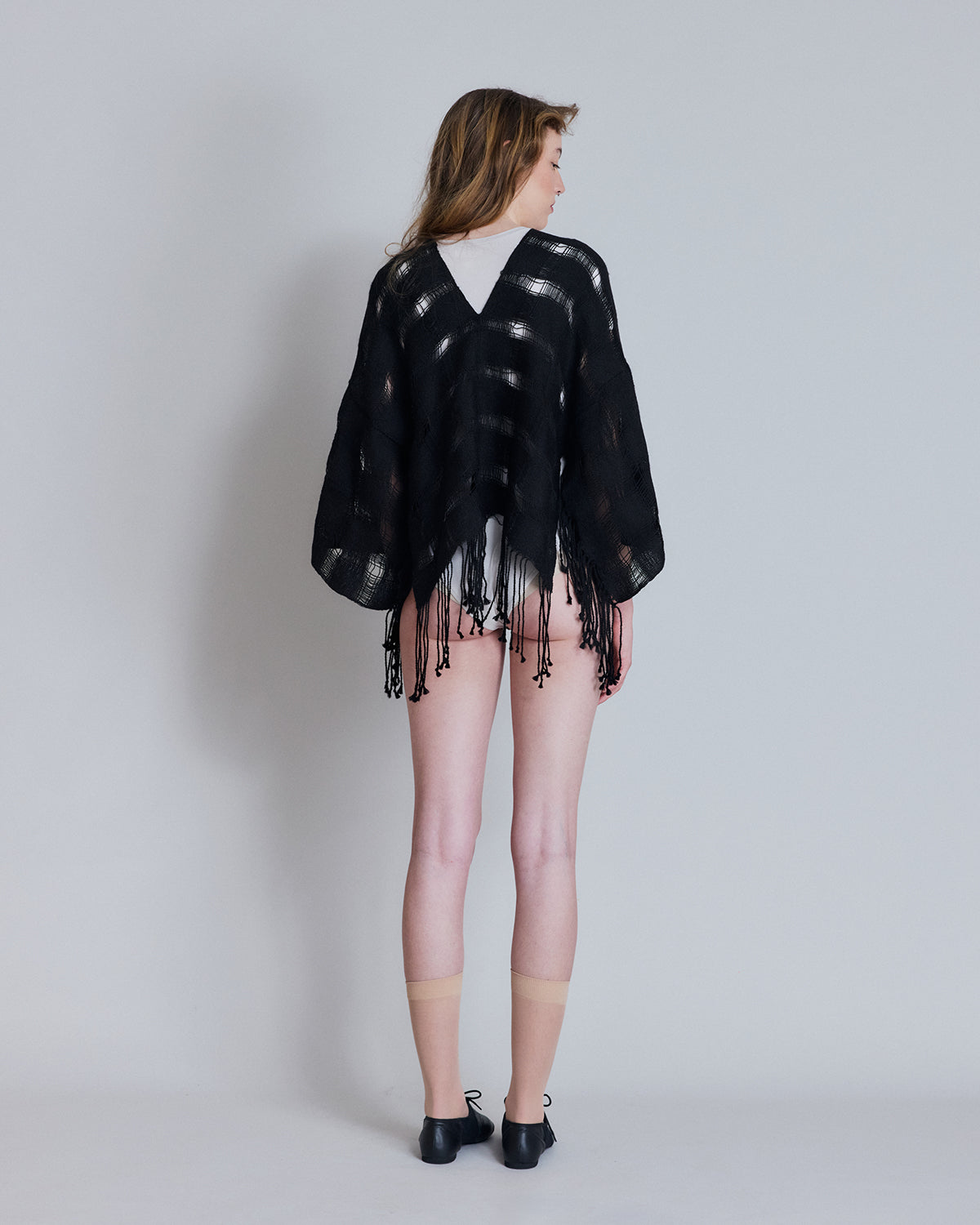 blusa MALLA negra